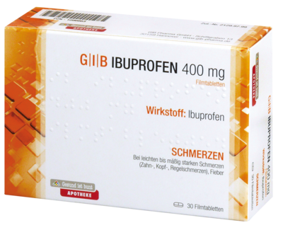 GIB Ibuprofen 400 mg Filmtabletten